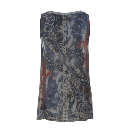 Tank top AMERICAN FEATHERS, grey