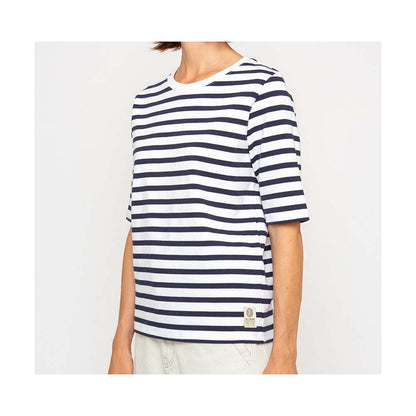 T-shirt MINNIE STRIPE, blue / white