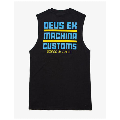 UNITED RECYCLED MUSCLE tank top, black