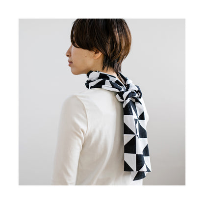 Hirali TENUGUI LONG, black and white