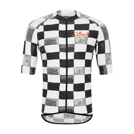 Bike shirt FISCHER, black and white