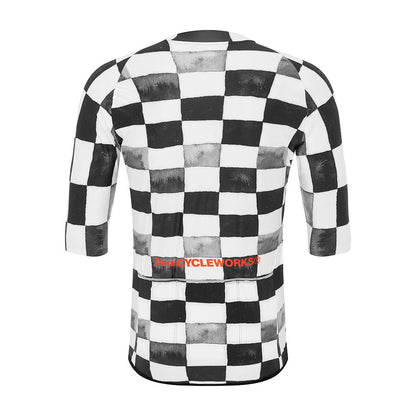 Bike shirt FISCHER, black and white