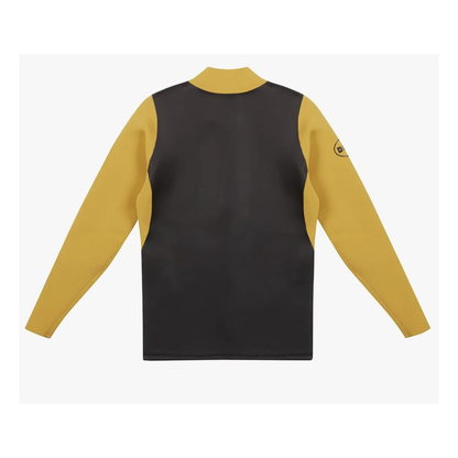 Long sleeve wetsuit RACER, black-yellow