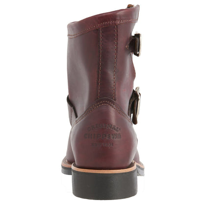 Leather boots RAYNARD CORDOVAN, dark red